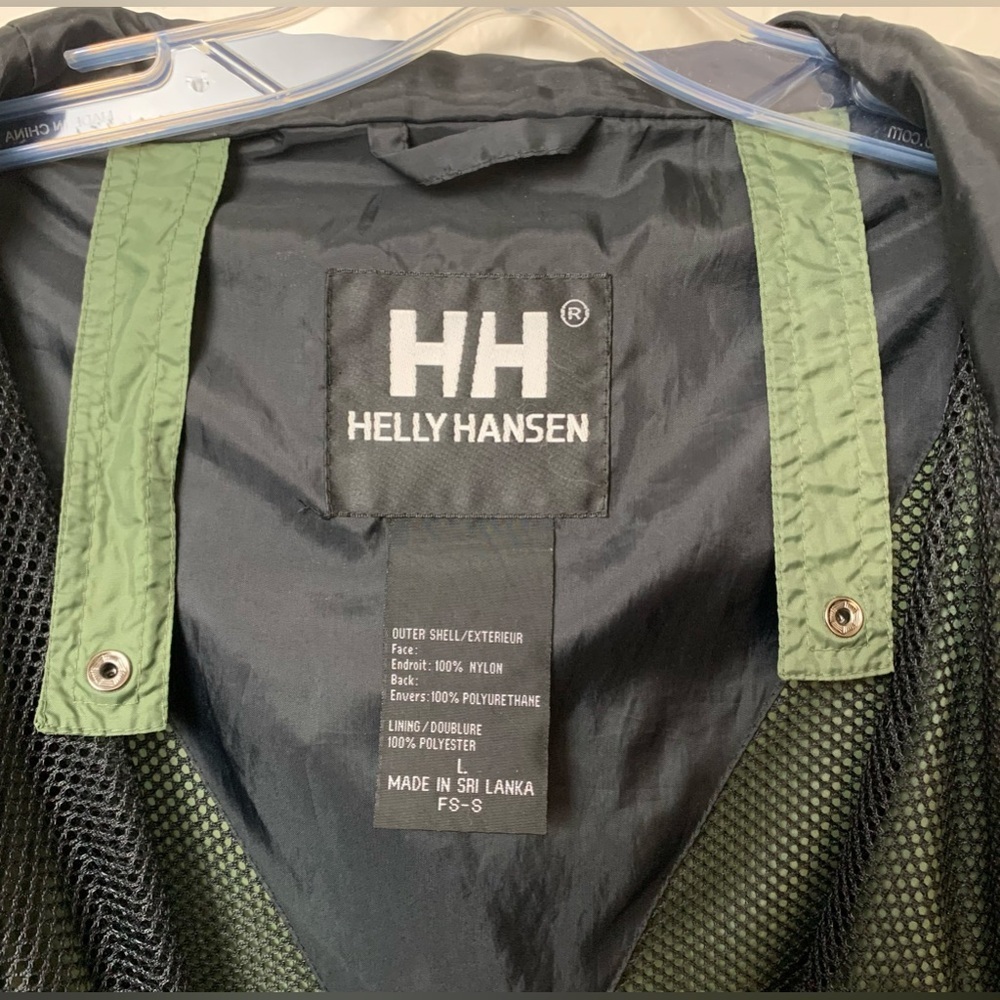 Helly Hansen Packable Jacket Lined Windbreaker Te… - image 7